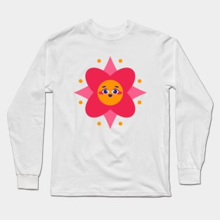 Cute Flower Bloom Long Sleeve T-Shirt